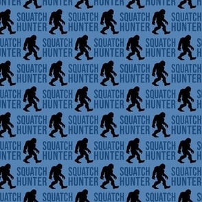 Sasquatch Squatch Hunter in Blue Mini