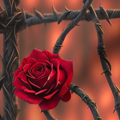 Barbed-Wire Roses
