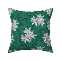 May flowers dark green