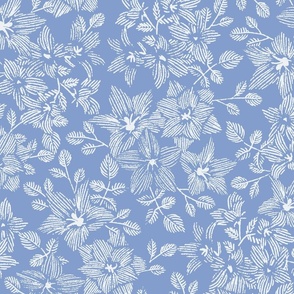 Britta Ditsy Floral - Blue Large