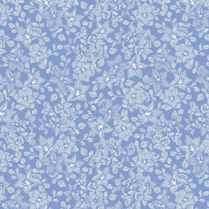 Britta Ditsy Floral - Blue Small