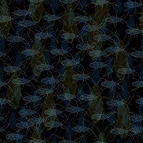 Doodle Bugs - Background - Black