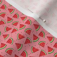 Tossed Watermelons - pink SMALL