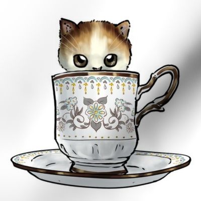 Kitten Tea Party, In the cup