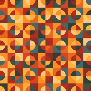 An abstract geometric pattern