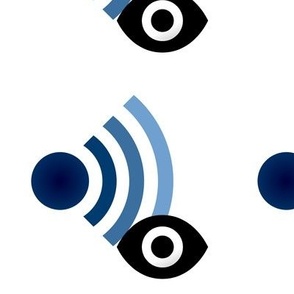 Wifi eye icon