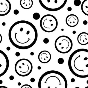 Smiley Round Face Pattern
