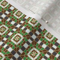 Spoonflower Design Challenge Italian Villa Wallpaper Tiled Mosaic