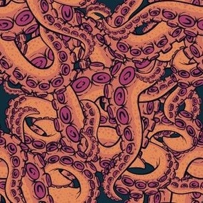 Orange Tentacle Mess