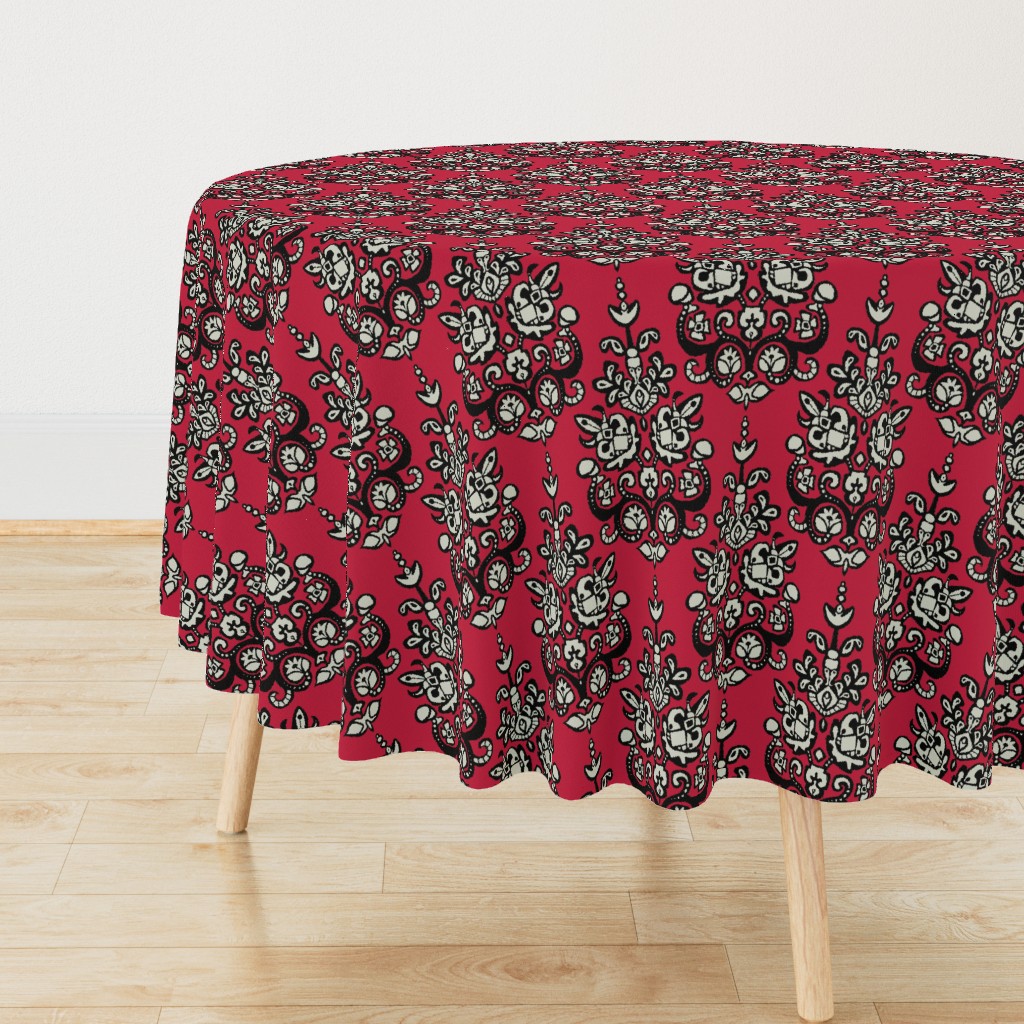 all fired up damask ikat