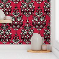 all fired up damask ikat