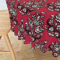 all fired up damask ikat