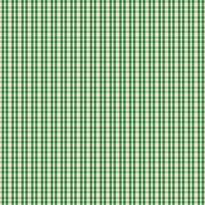 Green cream plaid