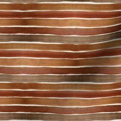 Copper Ombre Stripe dense 3/8in