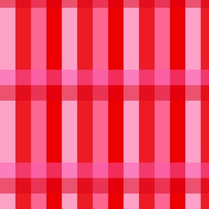 pink red tall check