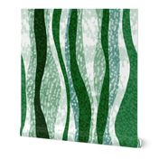 BoldGreen Jungle Stripes, Green Tones
