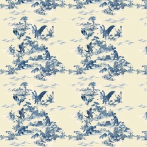 Halloween Toile Fabric, Wallpaper and Home Decor | Spoonflower