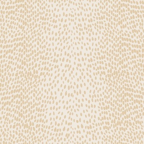 Leopard Texture Beige Light Cream Large