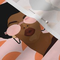 African American Woman In Shades