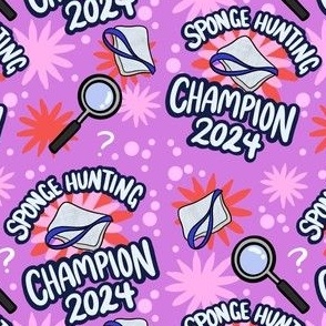 2024  Sponge Hunt Champion Pink