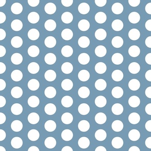 Big Polka Dot (Blue & White)