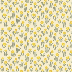 Daffodil Garden { mid scale }