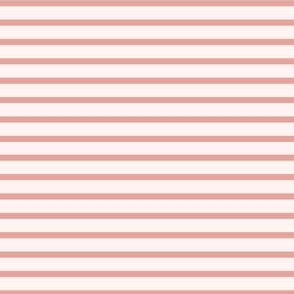 Pink and White Stripe Small- 8"x4"