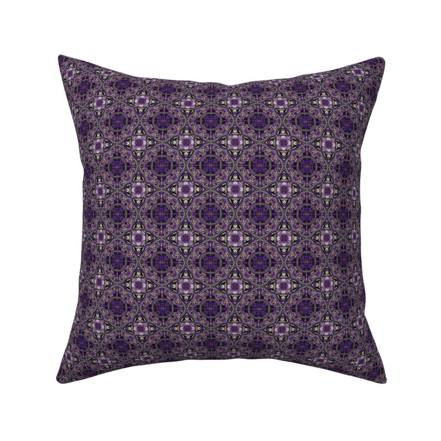 ornate octagon geo - purple