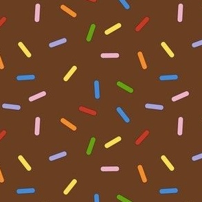 Sprinkles Colorful on Chocolate- Small Print