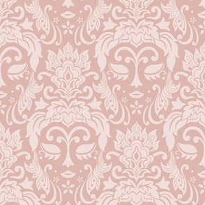 A Face in the Damask rosy