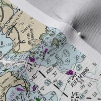 Nautical Chart for denim jeans Cape Eliz to Portsmouth