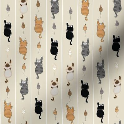 Cats and Mice Wallpaper