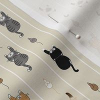 Cats and Mice Wallpaper