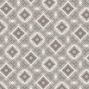 Striped Tiles Watercolor Pattern In Neutral Grey Colors Smaller Scale