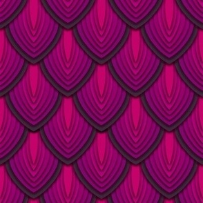 ARMOURED DRAGON SCALES Dark Pink