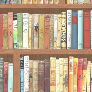 children-bookshelf-brown