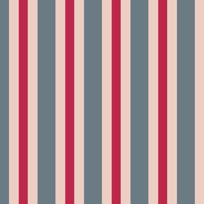 Red and blue stripes