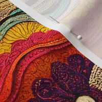 Colorful Abstract Paisley 2