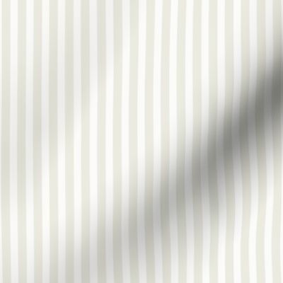 Cream and White Stripe- Small 8"x7"