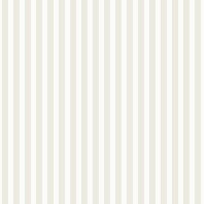 Cream and White Stripe- Small 8"x7"