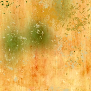 faux-painted-wall-golds-yellows-greens