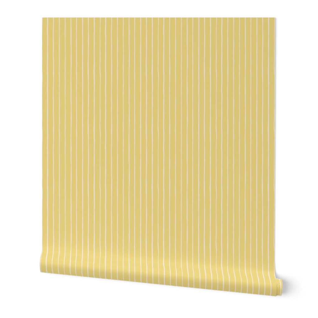 6x6" Sketchy Stripe Yellow Cream