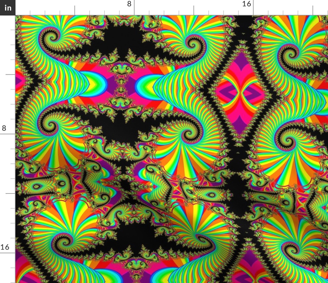 Neon Fractal Madness