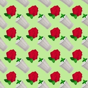 Juleps and Roses - Small Green