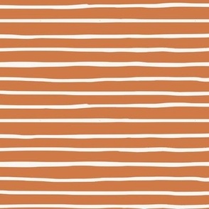 Messy Stripes (Peach) (12" Wallpaper) (10.5" Fabric)