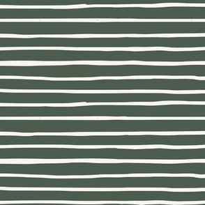 Messy Stripes (Green) (12" Wallpaper) (10.5" Fabric)