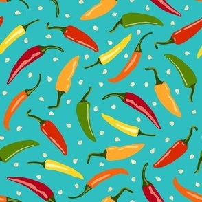 Hot Peppers on Aqua (Small Scale)
