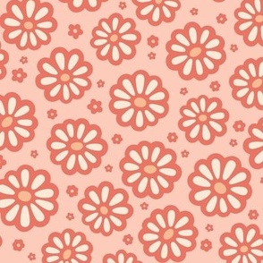 Bold Bloom: Coral (Large Scale)