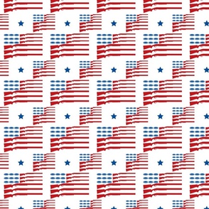 Patriotic USA Trap Shooting & Skeet Shooting Flag Pattern