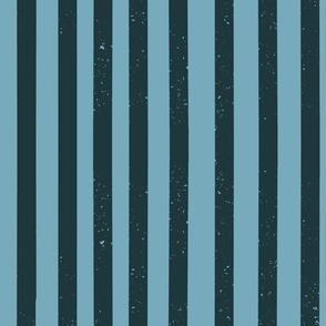 River Blue Hand Drawn Stripes, Preppy Striped, Home Decor Stripes, Bedroom Decor, Gender Neutral, Blue on Blue, Striped Wallpaper, Striped Fabric, Thick Stripes, Chunky Stripes, Hand Drawn Stripes, Light Blue Stripes, Dark Blue Stripes